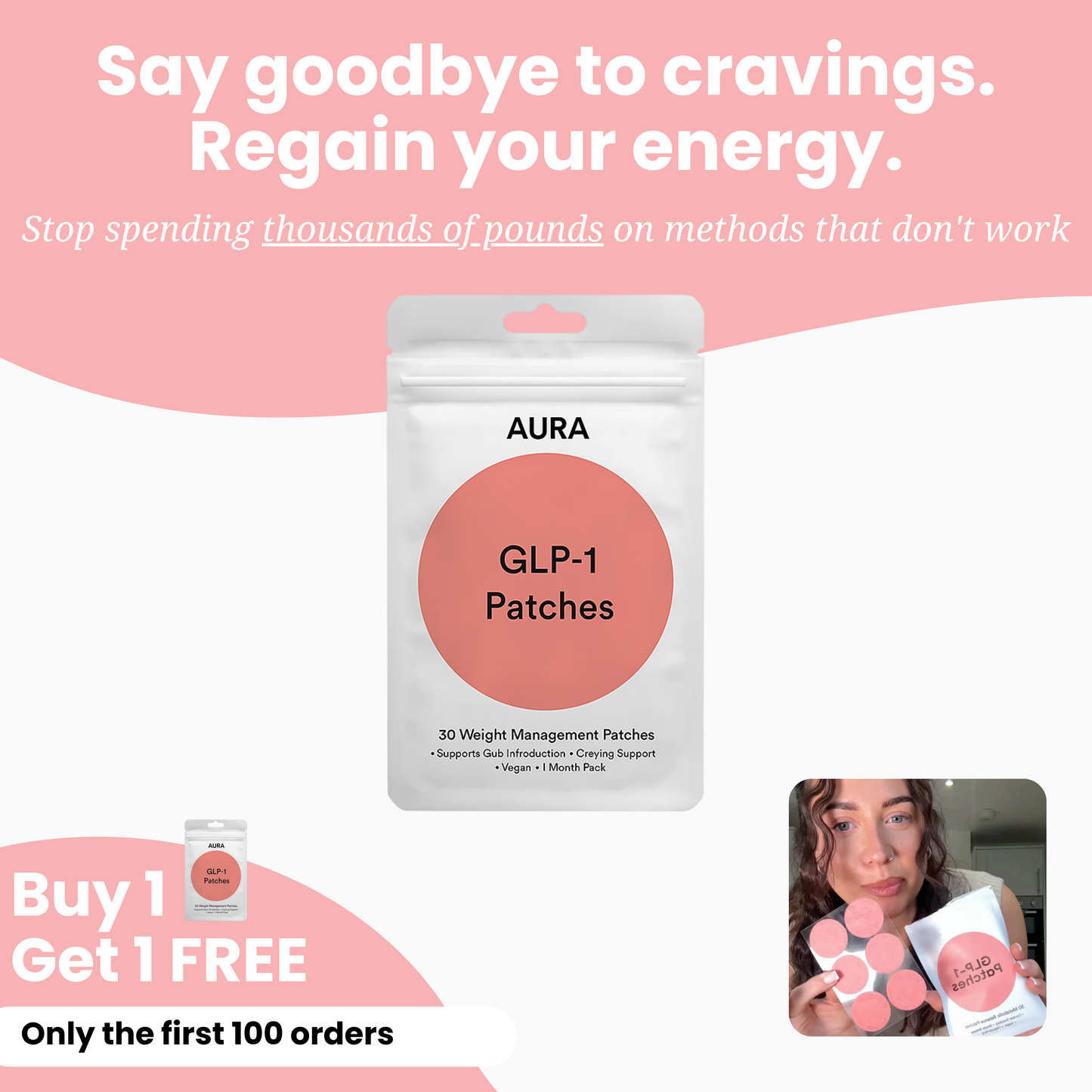 Aura GLP-1 Patches
