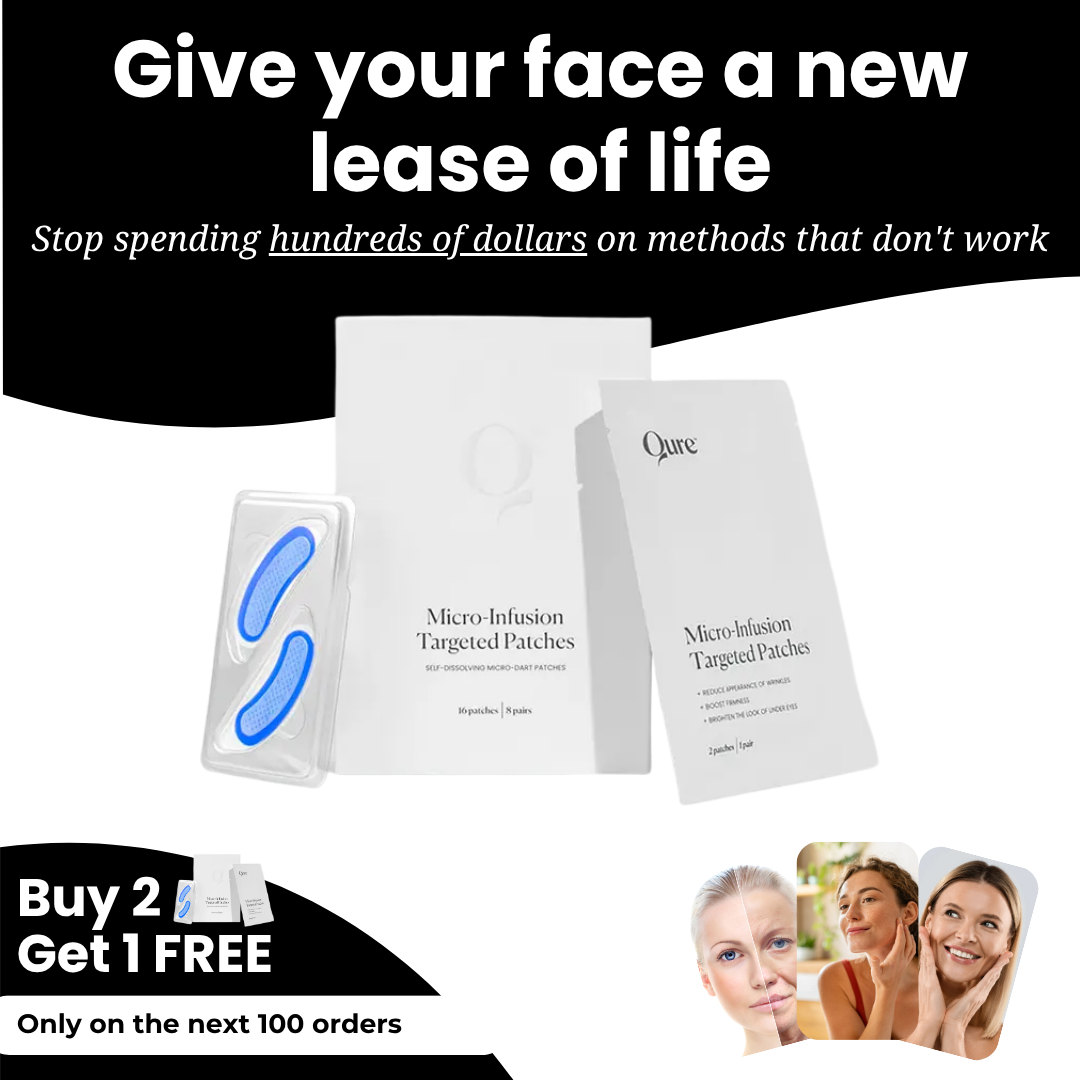 Qure Micro-Infusion Targeted Patches (8 Pairs)