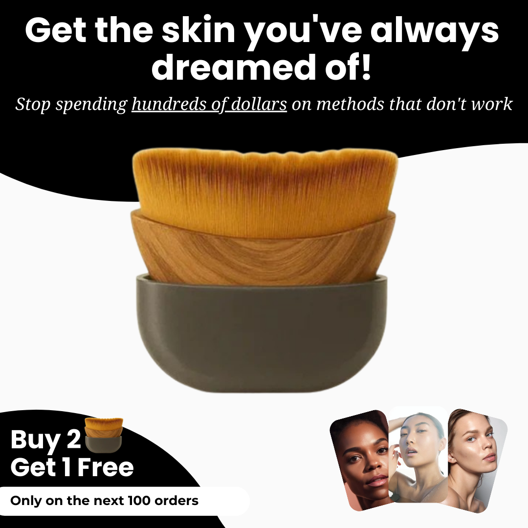 GLOW&BRUSH - Face Lymphatic Contour Brush